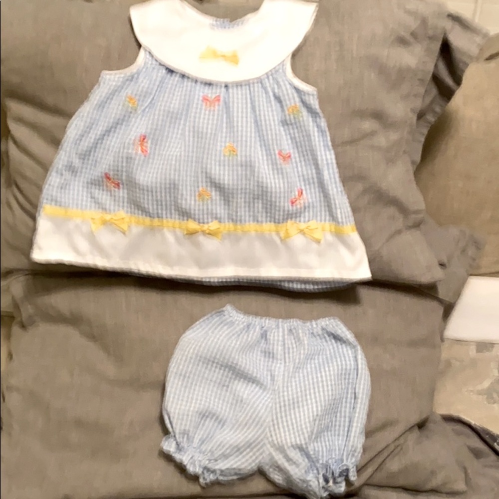Dress with matching bloomers